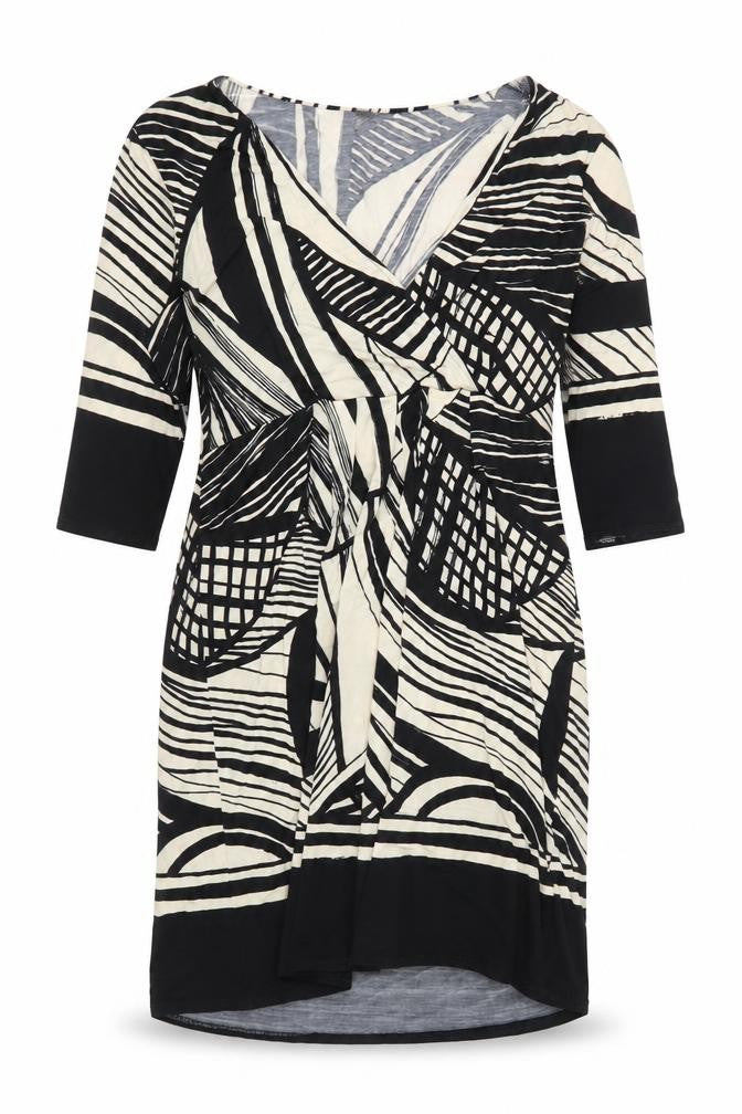 Phase Eight Women’s Black Geometric Bodycon Dress Size 14