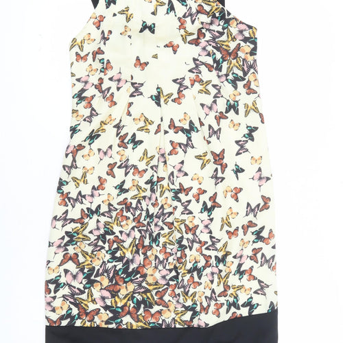 Ted Baker Women’s Multicoloured Butterfly Sheath Dress UK 8