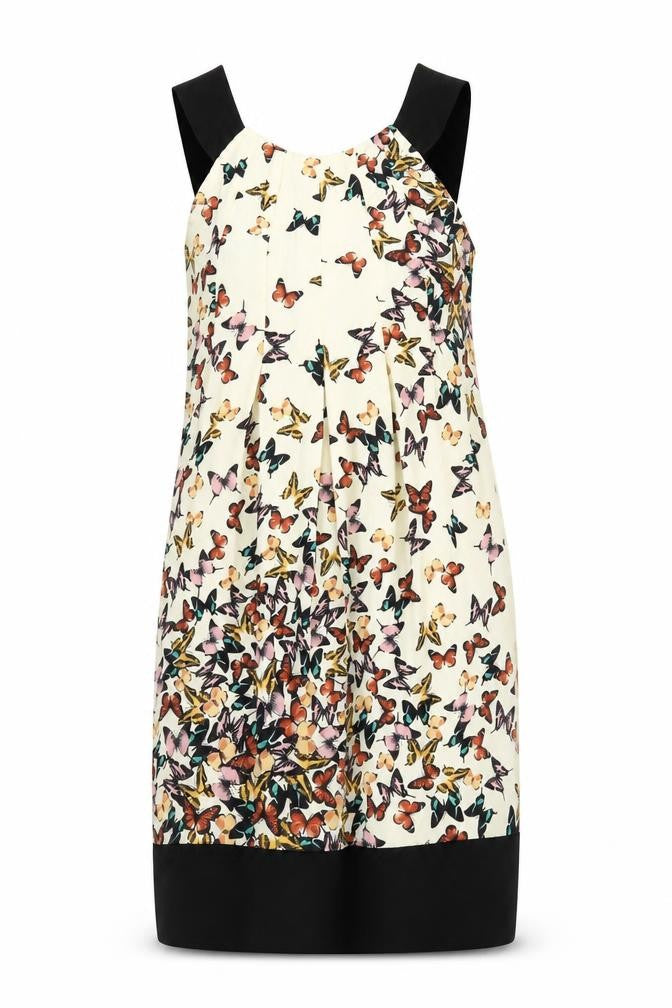 Ted Baker Women’s Multicoloured Butterfly Sheath Dress UK 8