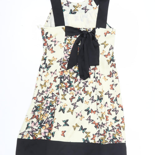 Ted Baker Women’s Multicoloured Butterfly Sheath Dress UK 8