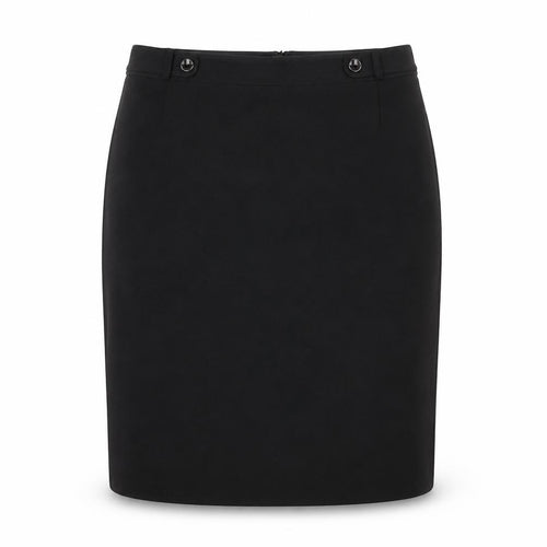 Eastex Women's Black Size 16 Knee Length Pencil Skirt