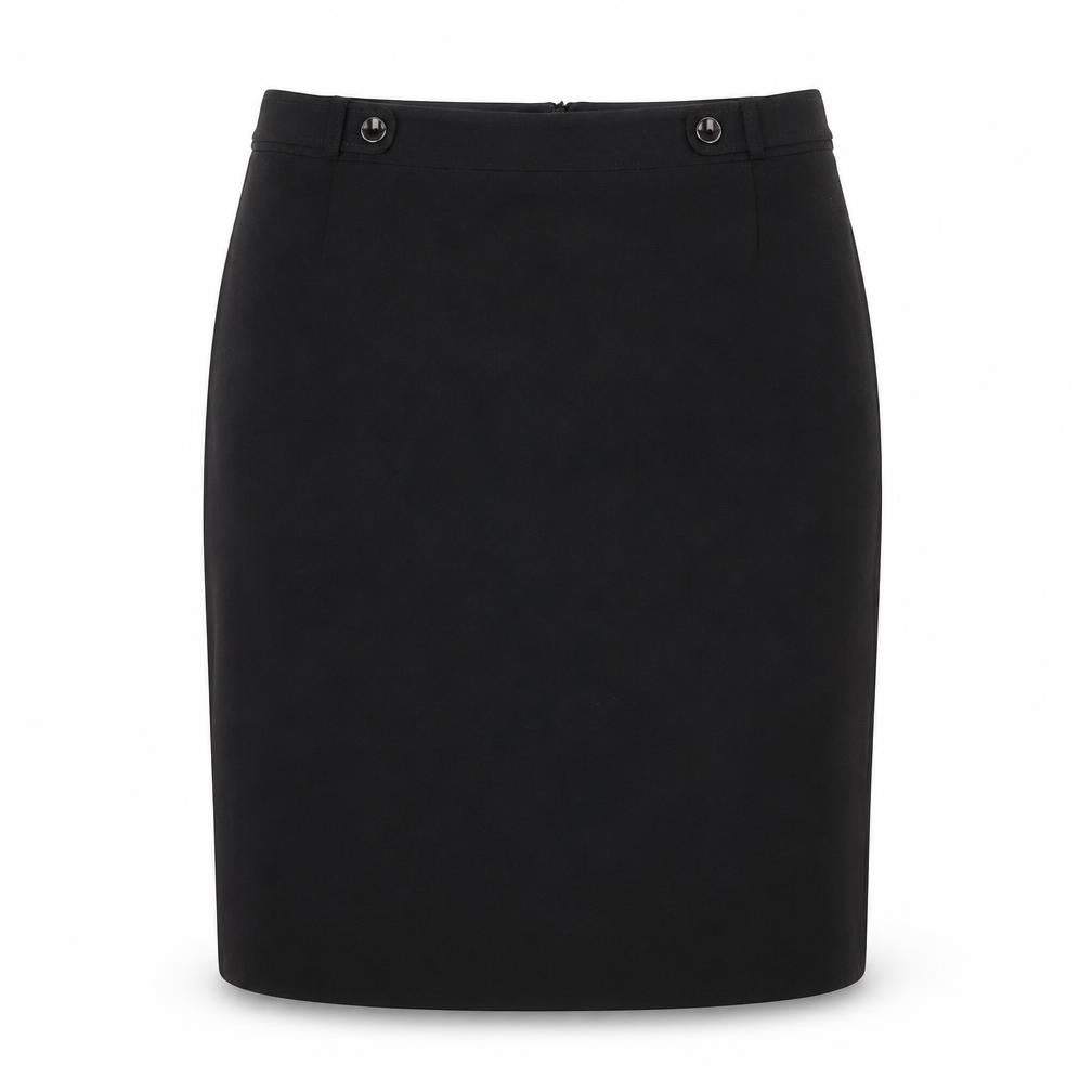 Eastex Women's Black Size 16 Knee Length Pencil Skirt
