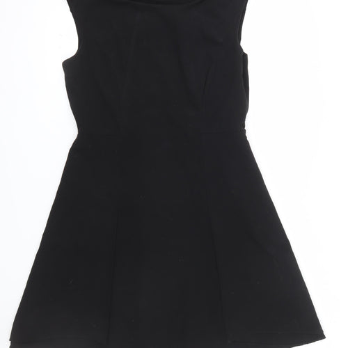 Ellen Tracy Womens Black Size 12 Fit & Flare Sleeveless Dress