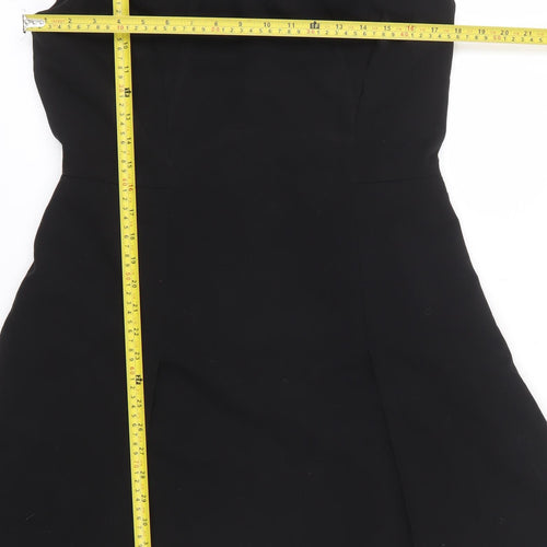 Ellen Tracy Womens Black Size 12 Fit & Flare Sleeveless Dress