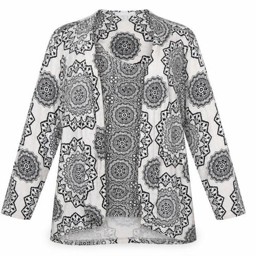 Marks and Spencer Per Una Women’s Black Geometric Tunic Top Size 10