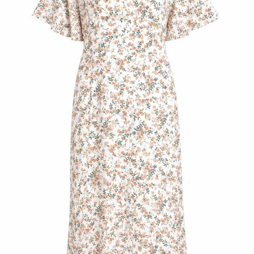 Miss Selfridge Women's Floral Wrap Midi Dress Size 6 Multicoloured