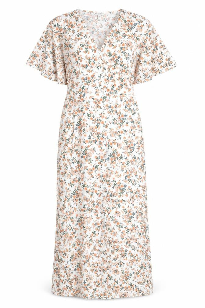 Miss Selfridge Women's Floral Wrap Midi Dress Size 6 Multicoloured