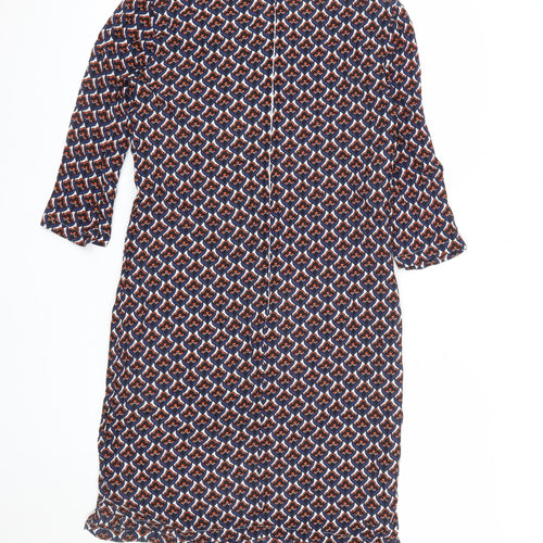 Great Plains Women's Multicoloured XS Shift Dress Geometric Print