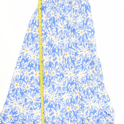 Joe Browns Women Blue Floral Fit & Flare Midi Dress Size 10