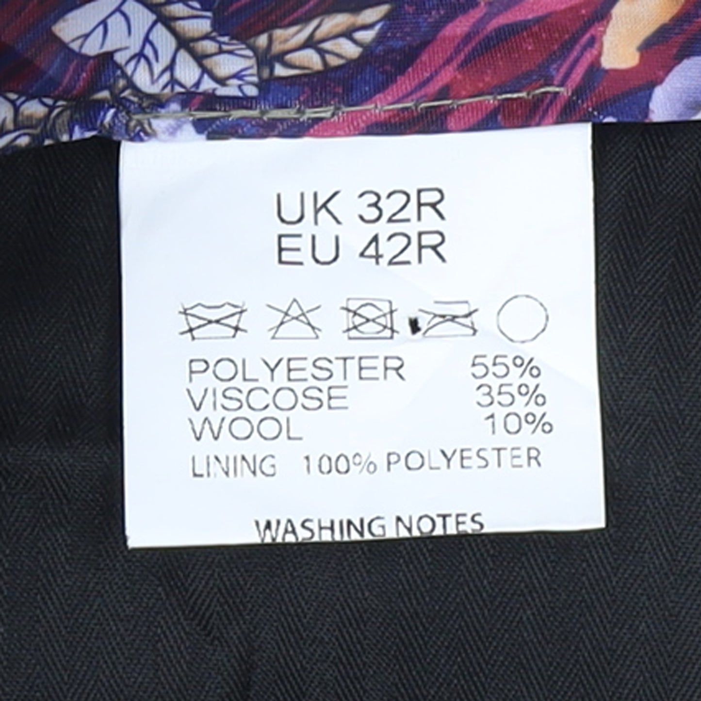 House of Cavani Men's Brown Check Tweed Trousers 32R Regular Fit