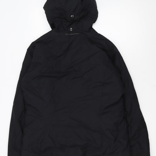 Haglöfs Women's Black Waterproof Hooded Rain Jacket L
