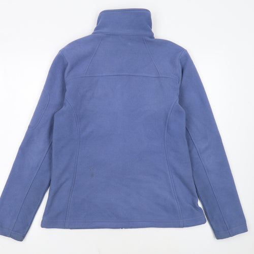 Columbia Men's Blue Fleece Full Zip Jacket Size M Outdoor Hiking