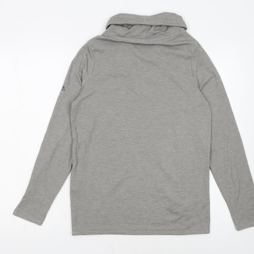 Craghoppers Women’s Grey Pullover Hoodie UK 6 Long Sleeve Lightweight