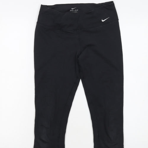 Nike Women's Black Dri-Fit Capri Leggings Size S