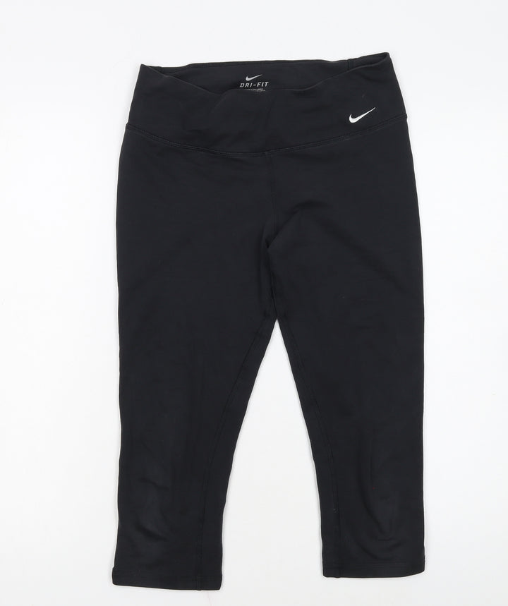 Nike Women's Black Dri-Fit Capri Leggings Size S