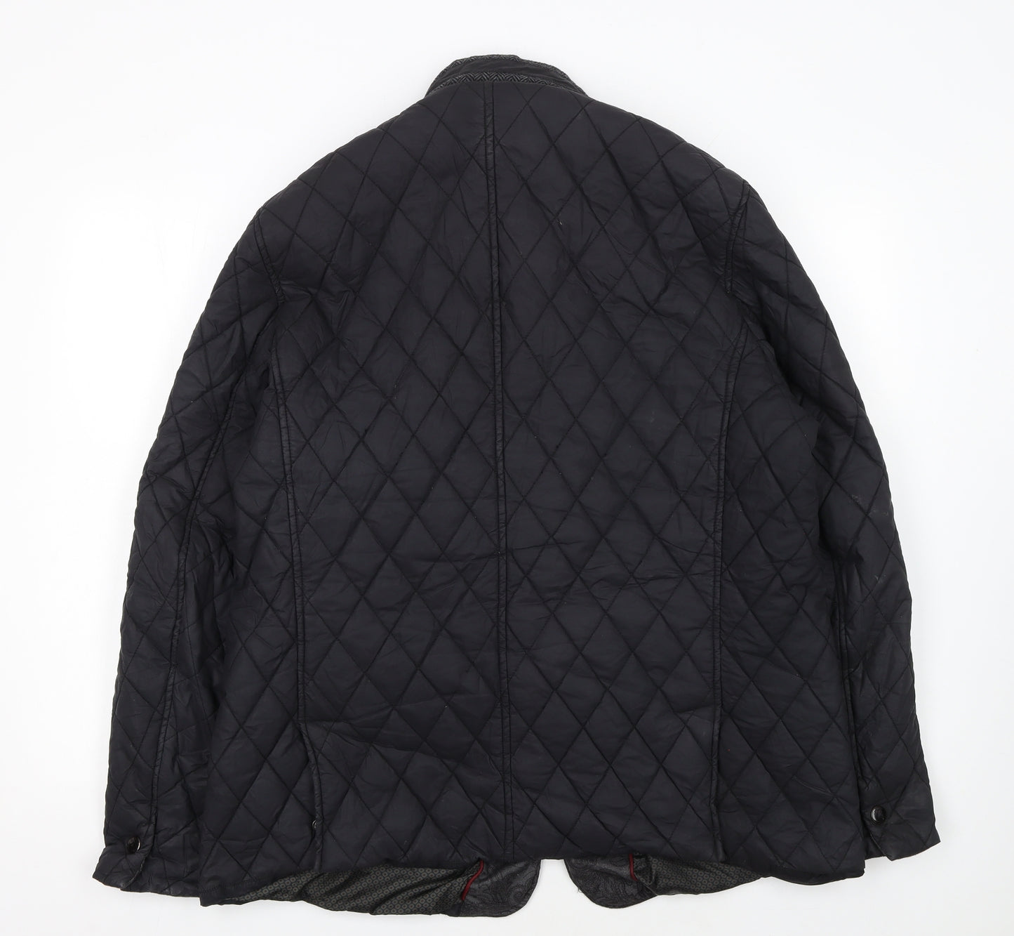 Ted Baker Men's Black Quilted Cotton Jacket 2XL