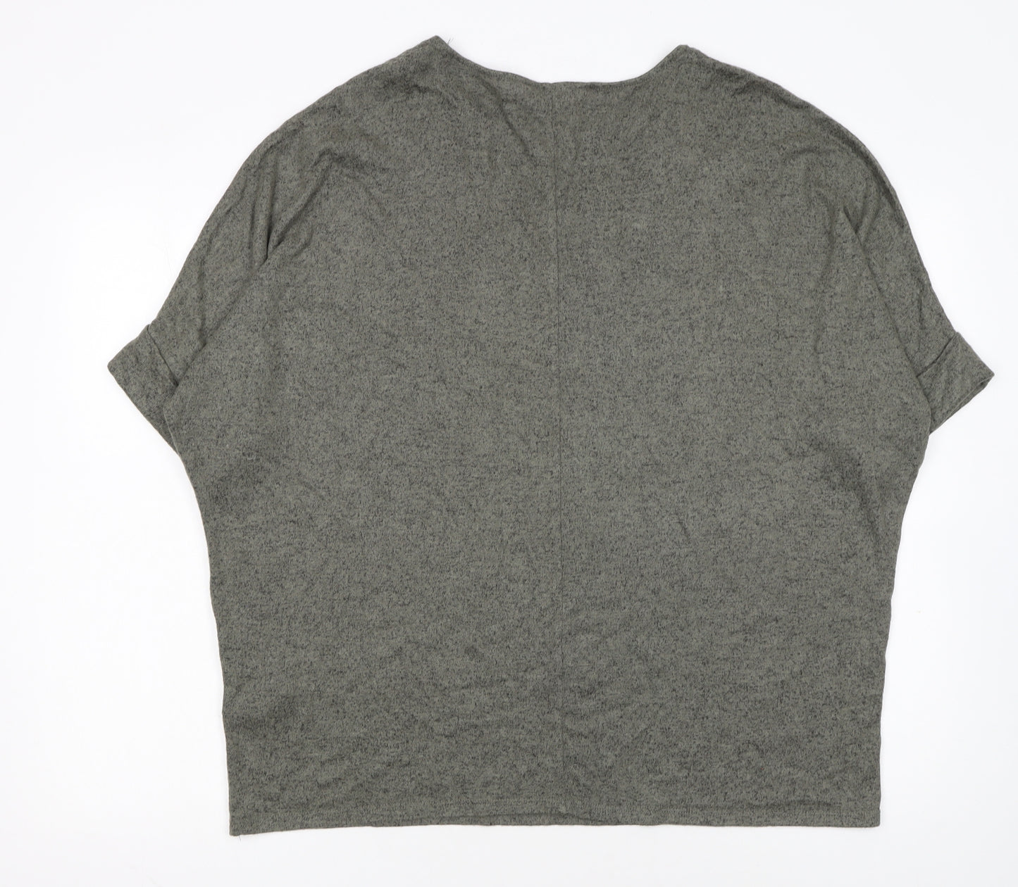 Apricot Women’s Grey Relaxed Fit Jersey T-Shirt UK 12