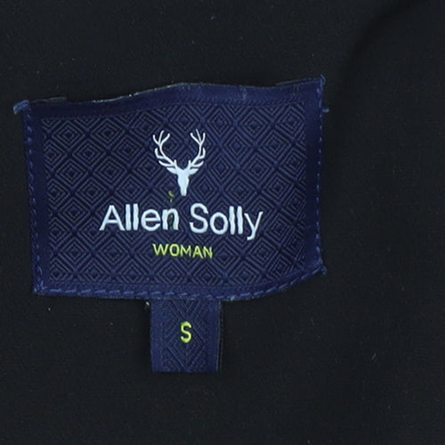 Allen Solly Woman Black Small Slim Fit Single-Breasted Blazer