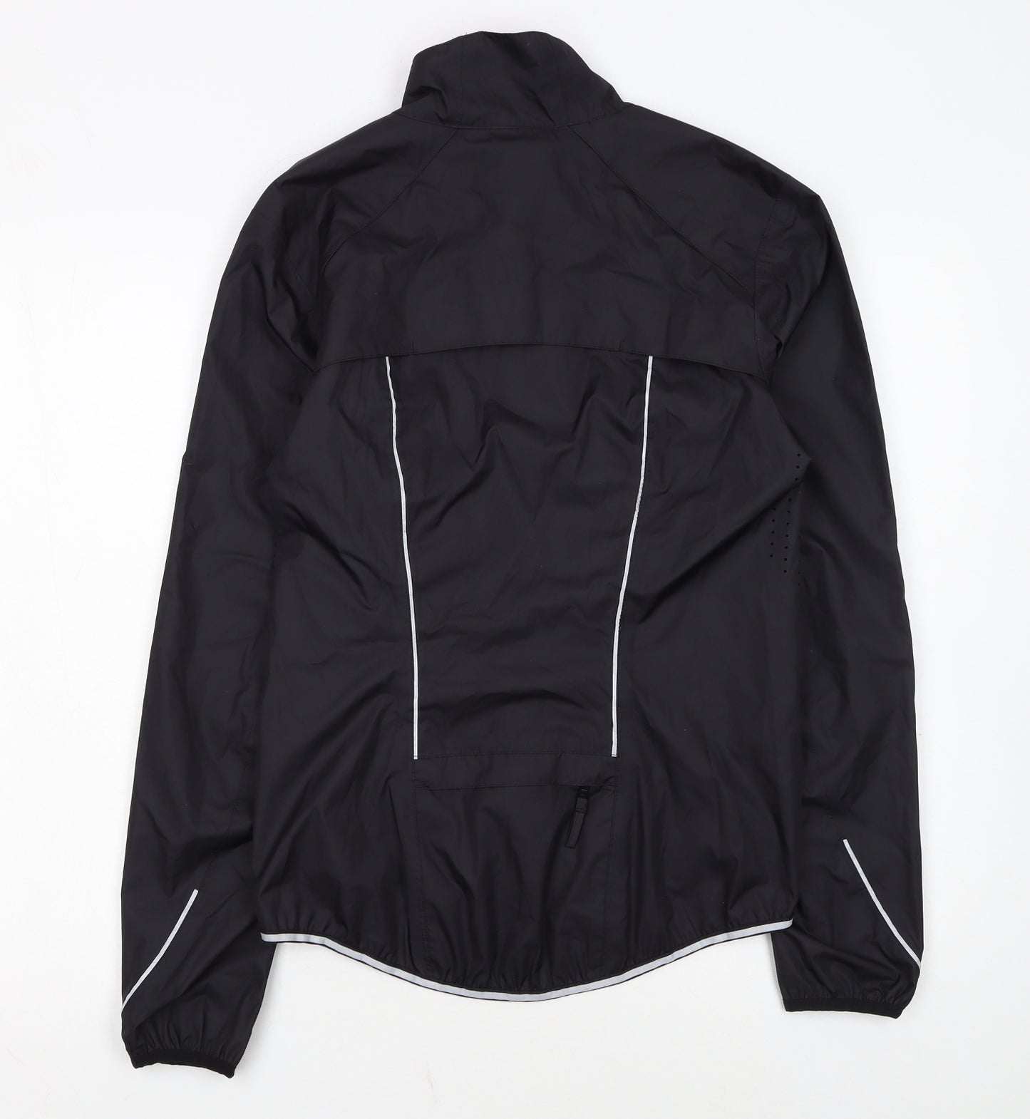 Decathlon Women's Black XS Windbreaker Waterproof Cycling Jacket