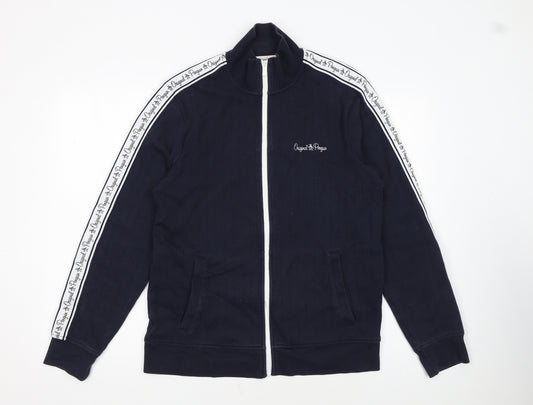 Original Penguin Men's Blue Full Zip Sweatshirt Size M