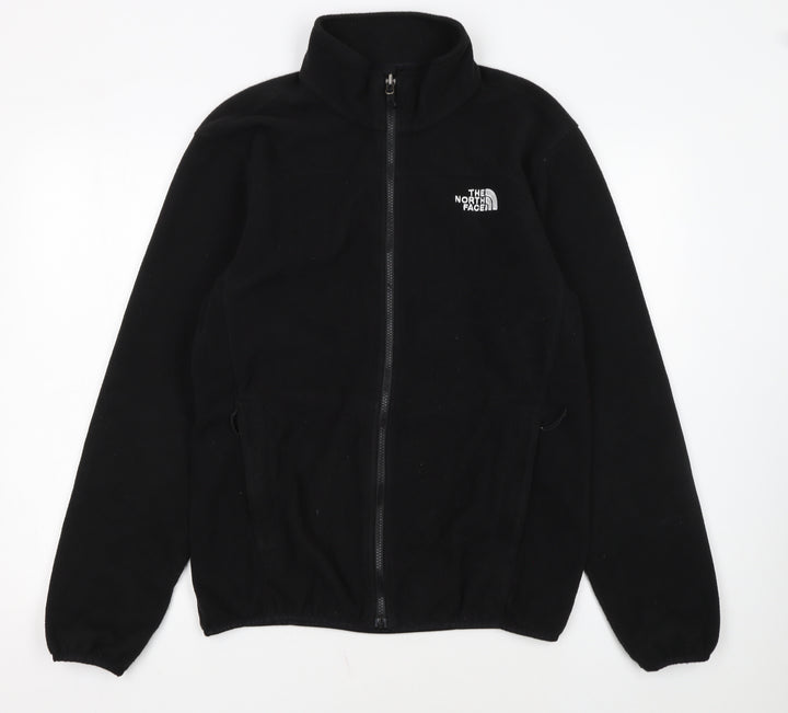 The North Face Mens Black Full Zip Fleece Jacket Size M