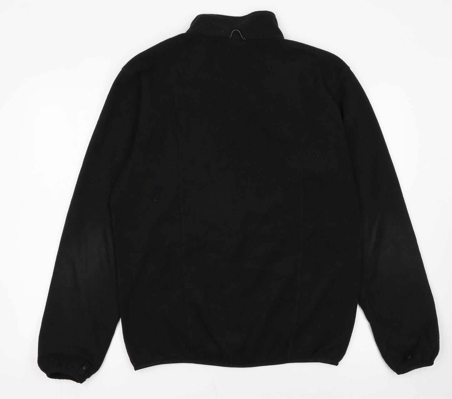 The North Face Mens Black Full Zip Fleece Jacket Size M