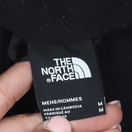 The North Face Mens Black Full Zip Fleece Jacket Size M