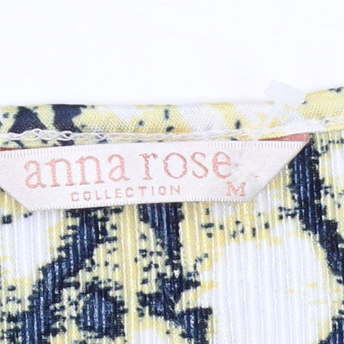 Anna Rose Women's Multicoloured Short Sleeve Stretch T-Shirt Medium