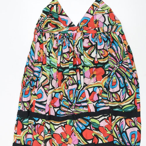 Club Z Collection Women’s Multicoloured Floral Cotton Slip Dress XL