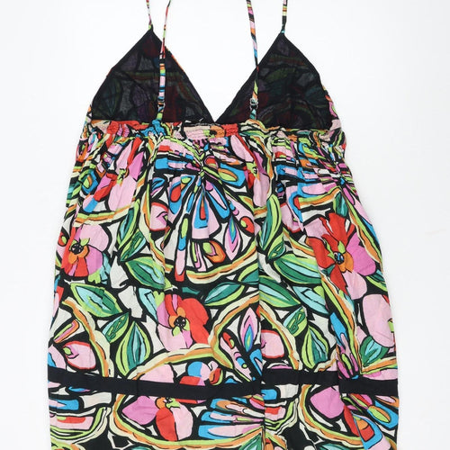 Club Z Collection Women’s Multicoloured Floral Cotton Slip Dress XL