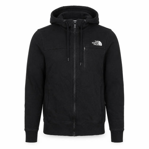 The North Face Men’s Black XS Full Zip Hoodie Cotton Fleece