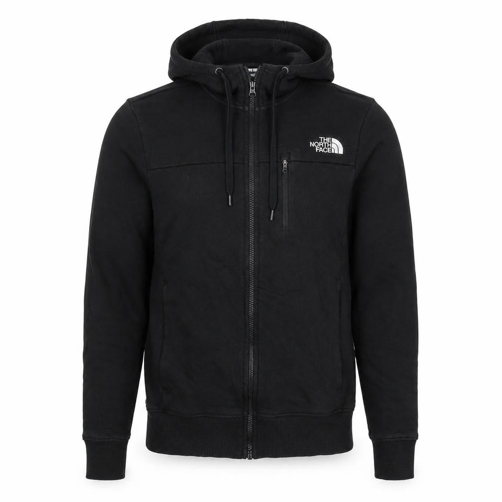 The North Face Men’s Black XS Full Zip Hoodie Cotton Fleece