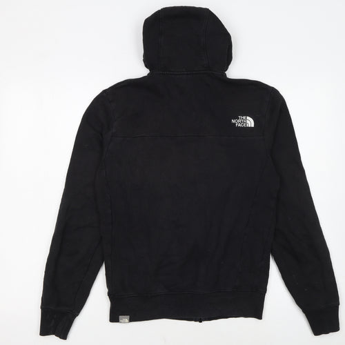 The North Face Men’s Black XS Full Zip Hoodie Cotton Fleece