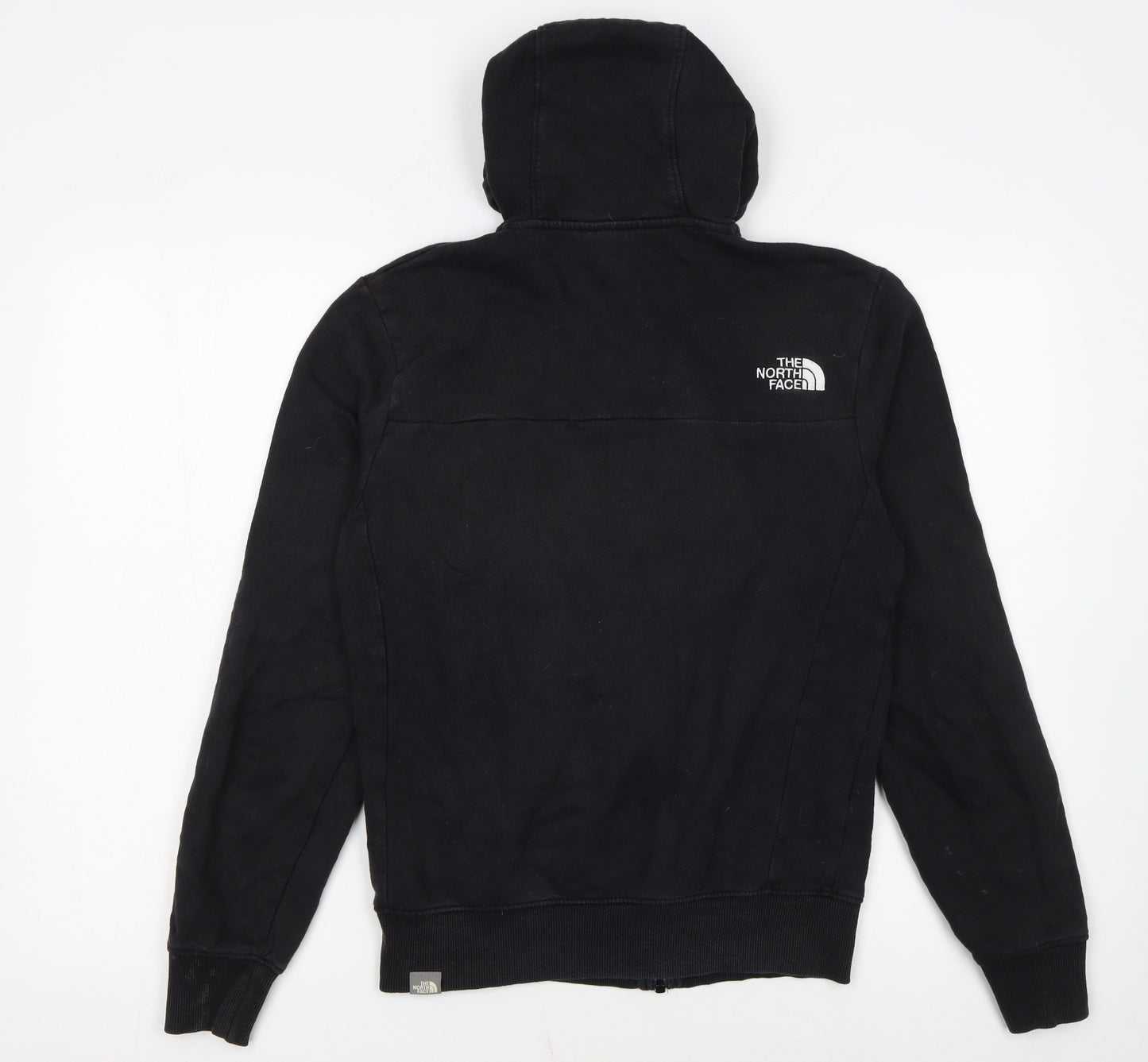 The North Face Men’s Black XS Full Zip Hoodie Cotton Fleece