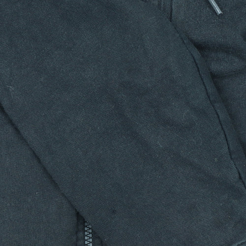 The North Face Men’s Black XS Full Zip Hoodie Cotton Fleece