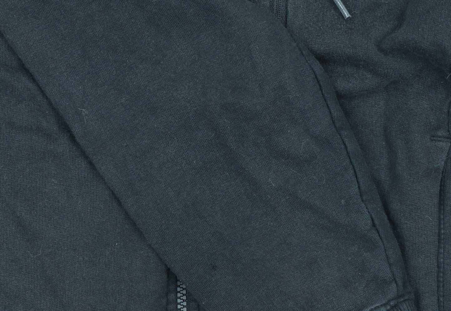 The North Face Men’s Black XS Full Zip Hoodie Cotton Fleece