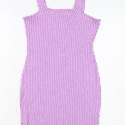 ASOS DESIGN Women’s Purple Bodycon Knit Dress Size 2