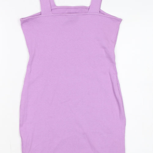 ASOS DESIGN Women’s Purple Bodycon Knit Dress Size 2