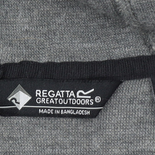 Regatta Men's Grey XL Full Zip Hoodie Outdoor Lightweight