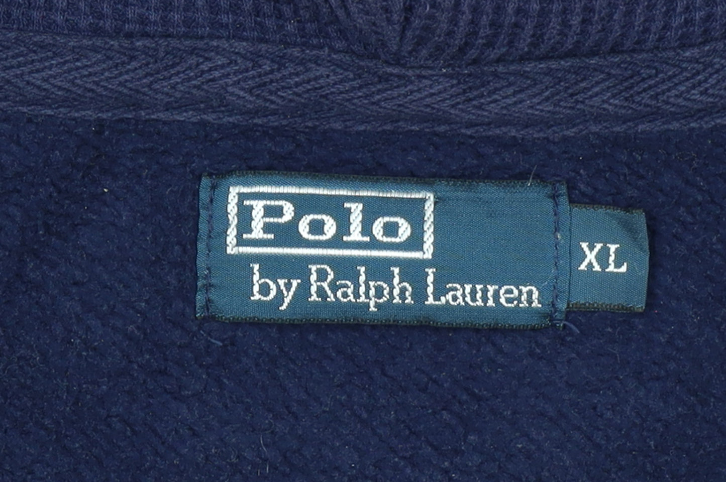 Polo Ralph Lauren Men's Blue Full Zip Hoodie XL Classic Fleece