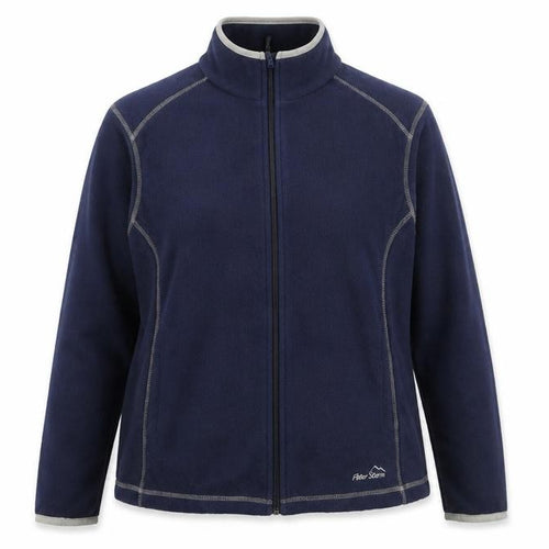 Peter Storm Women’s Navy Full Zip Fleece Sweatshirt Size 18