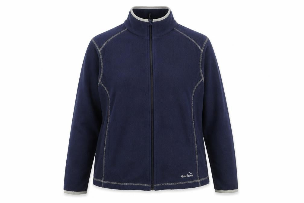 Peter Storm Women’s Navy Full Zip Fleece Sweatshirt Size 18