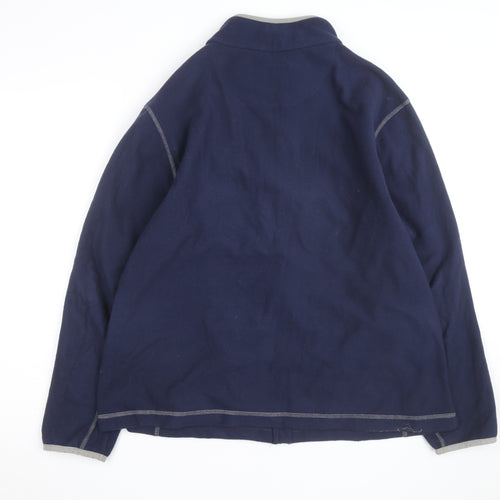 Peter Storm Women’s Navy Full Zip Fleece Sweatshirt Size 18