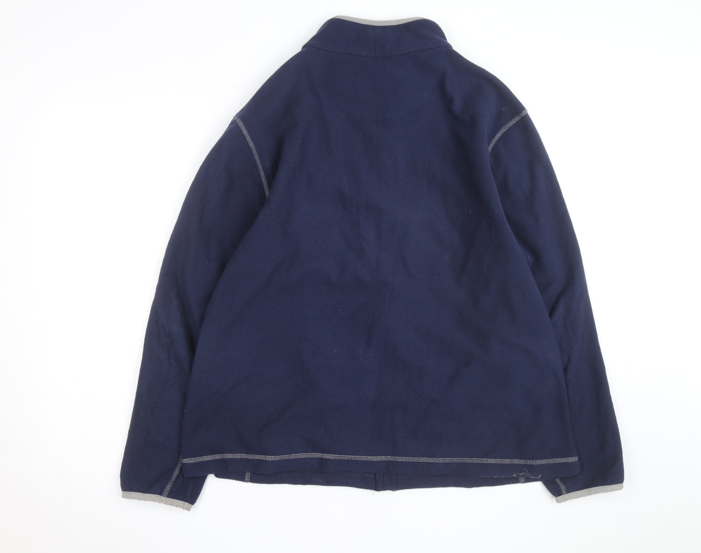 Peter Storm Women’s Navy Full Zip Fleece Sweatshirt Size 18