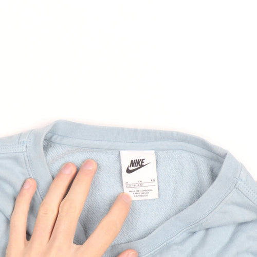 Nike Men's Blue XL Crew Neck Pullover Sweatshirt