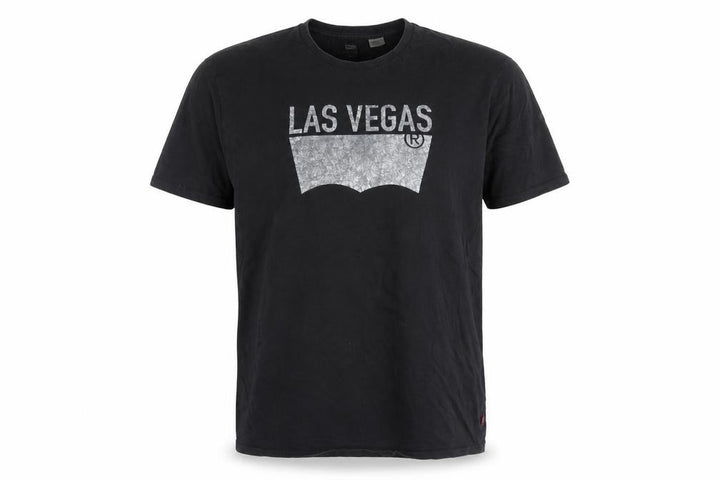 Levi's Men's Black Las Vegas Graphic T-Shirt XL