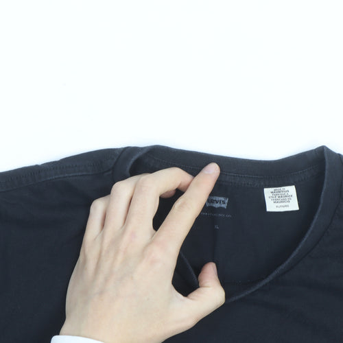 Levi's Men's Black Las Vegas Graphic T-Shirt XL