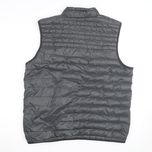 Marks and Spencer Men's Grey Puffer Gilet Waistcoat Size L