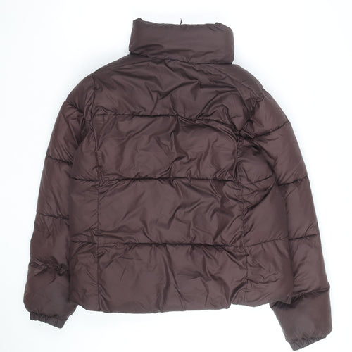Columbia Men's Brown Puffer Jacket Size M Insulated Winter Coat