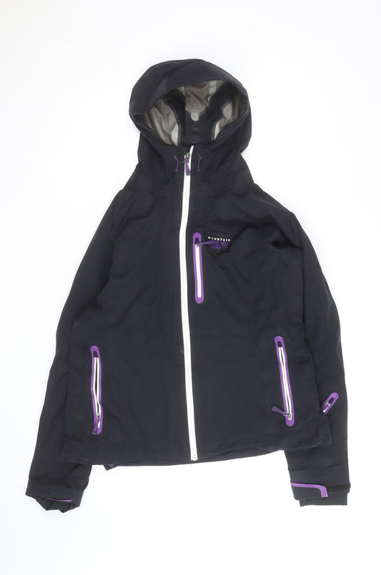 Mountain Hardwear Womens Black M Waterproof Ski Jacket Hooded Outdoor